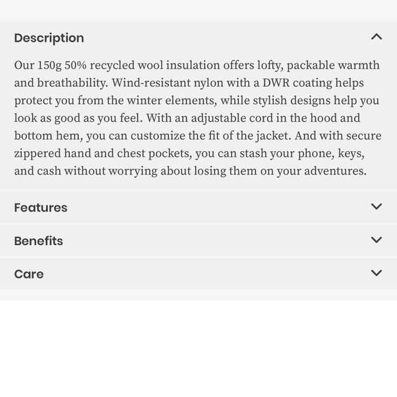 Smartwool Smartloft 150 Hoodie Jacket merino wool puffy woodsmoke NWT Men’s XL - Picture 12 of 13